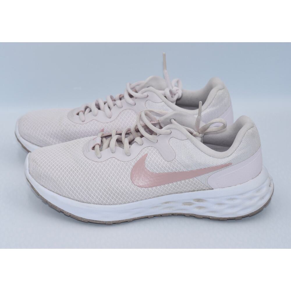 Nike Revolution 6 Next Nature Running Shoes Women's 8 Pink Light Violet White View 2
